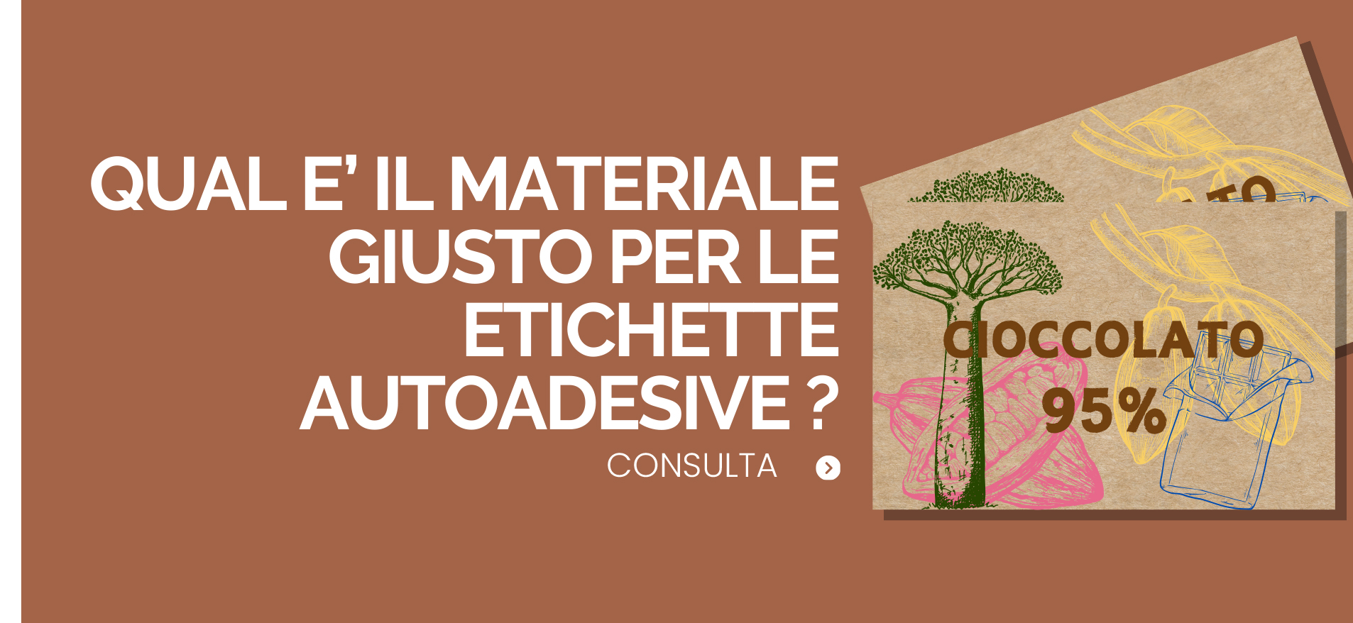 etichette adesive personalizzate​