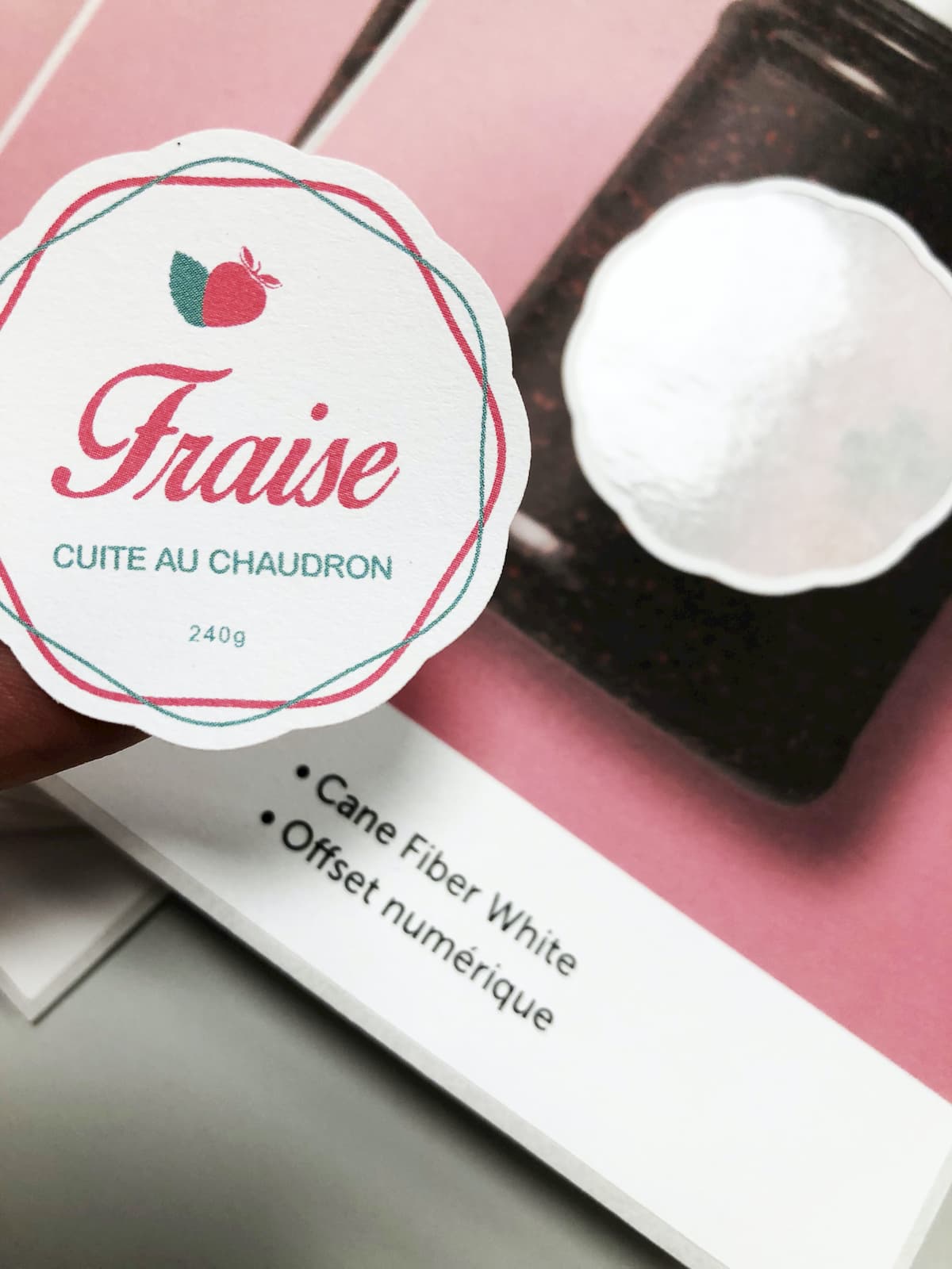 Matière papier recyclé fibre de canne à sucre can fiber